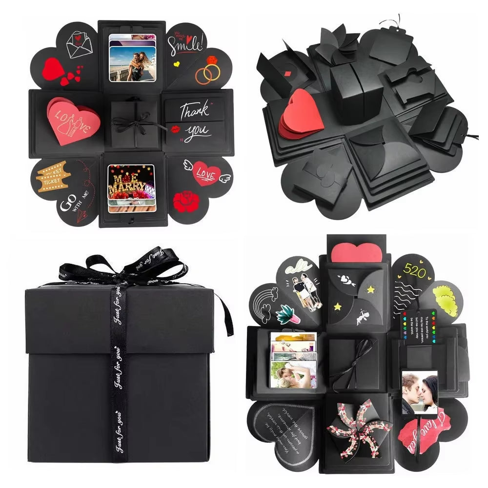 DIY Explosion Photo Album Gift Box