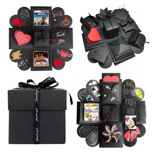 DIY Explosion Photo Album Gift Box